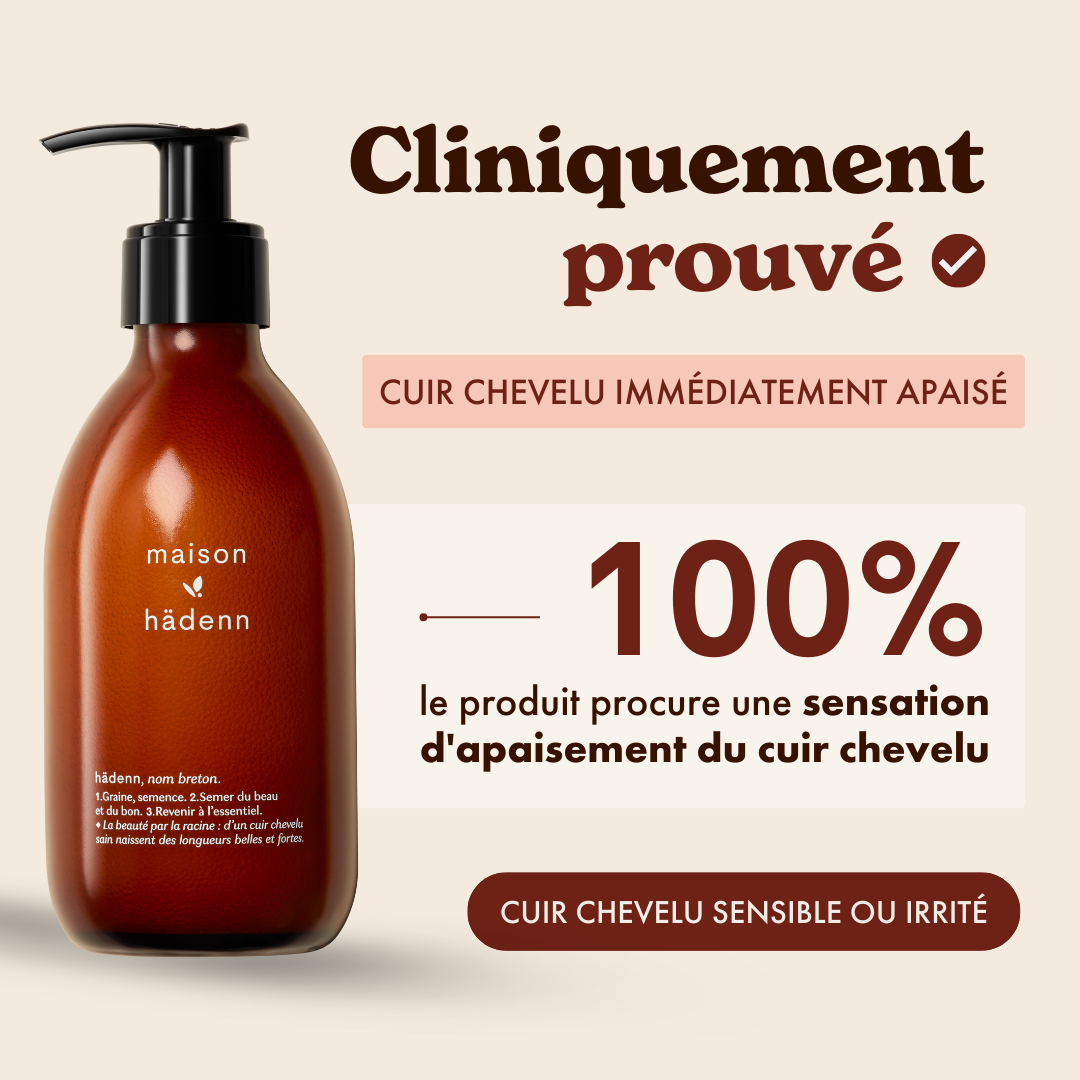 Shampoing apaisant en poudre • Cuir chevelu apaisé
