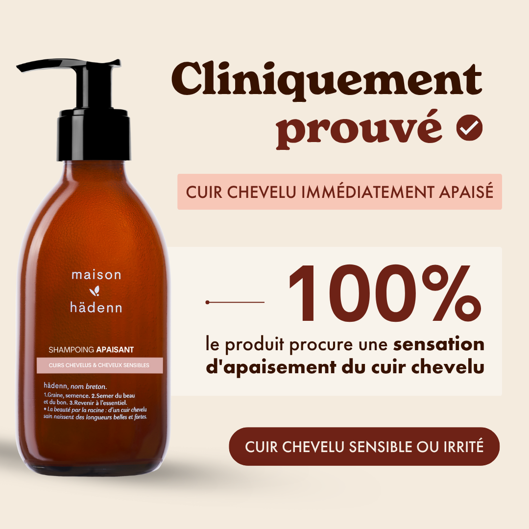 Shampoing apaisant en poudre • Cuir chevelu apaisé