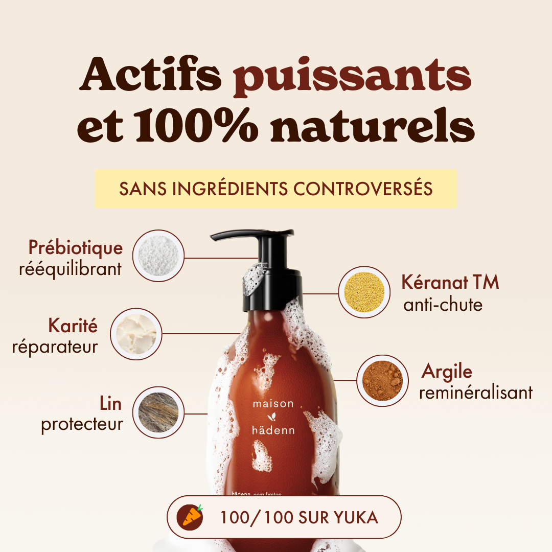 Shampoing fortifiant en poudre • Anti-chute, force et vitalité-maison hädenn  image-5
