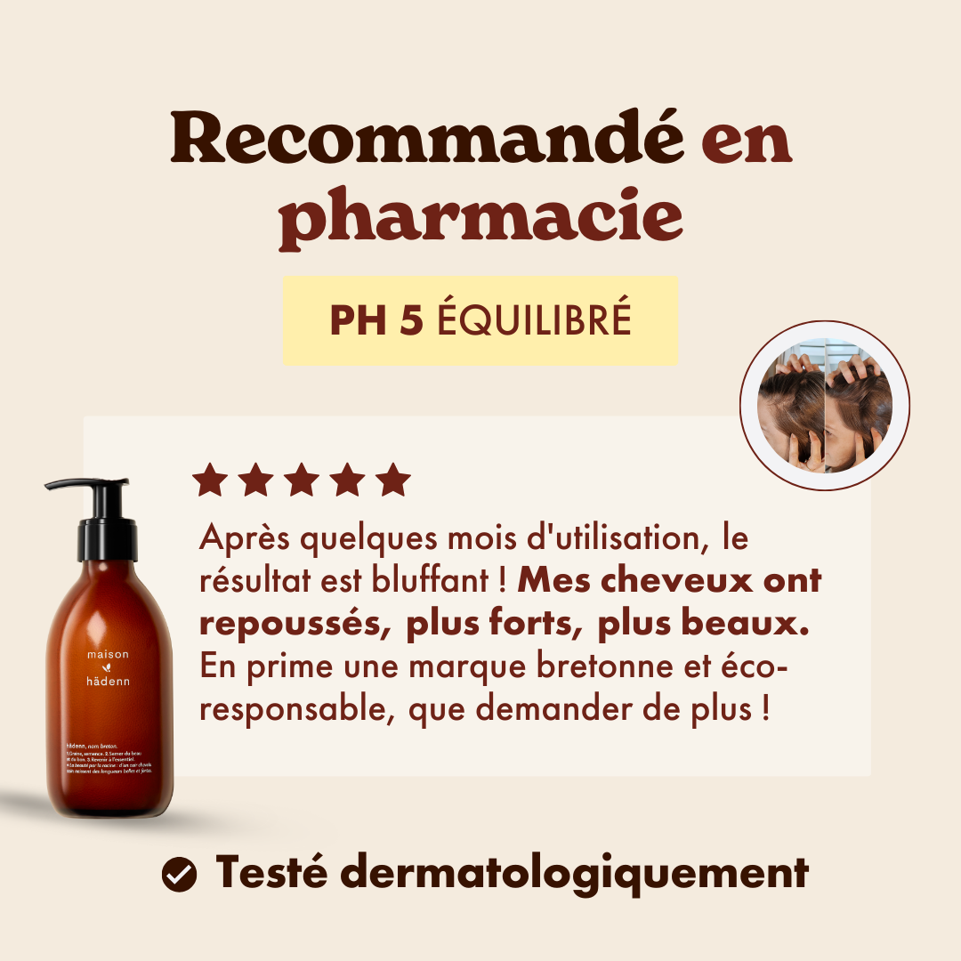 Shampoing fortifiant en poudre • Anti-chute, force et vitalité-maison hädenn  image-7
